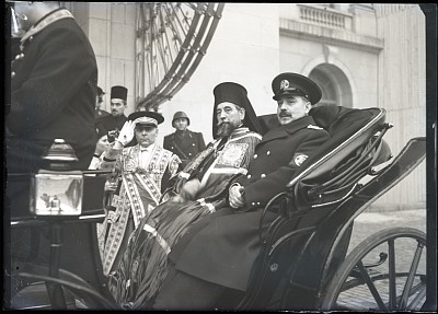 Învestitura lui Irineu Mihălcescu în funcția de Mitropolit al Moldovei la Palatul Regal (14 decembrie1939)