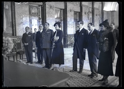 Căsătoria civilă a doamnei Gaby Djuvara cu domnul colonel Victor Dombrowski