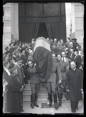 Ceremonia funerară a profesorului dr. Alexandru Obregia
