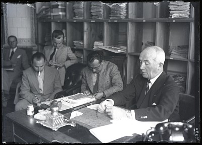 Dr. Raymond Recoulis, directorul ziarului francez „Gringoire”, în București