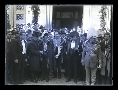 Iuliu Maniu alături de oficialități la un eveniment la Cluj