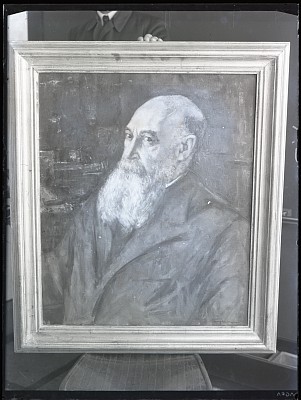 Portretul istoricului Nicolae Iorga