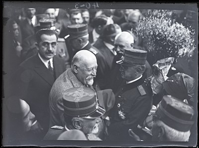 Generalul Henry Berthelot primit de autoritățile române