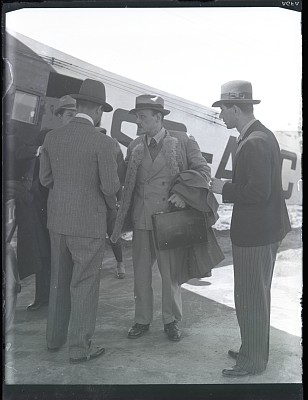Pilotul George Valentin Bibescu prezent pe aerodromul Băneasa