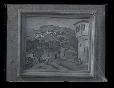 Peisaj de la Balcic - tablou semnat de Niculina Delavrancea Dona