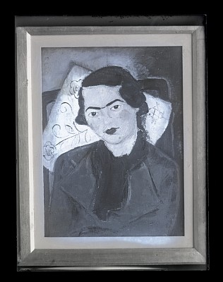 Portret Lena Costache realizat de pictorul Pan Ioanid