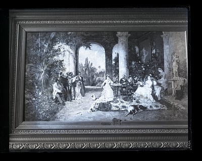 Petrecere cu lăutari, tablou de Theodor Aman