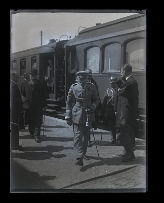 Mareșal Josef Pilsudski în vizită în România