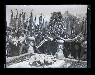 Ceremonie solemnă la Mormântul Ostașului Necunoscut