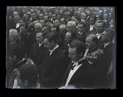 Membrii țărăniști la un eveniment oficial