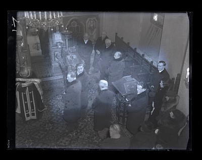 Oficialități la o ceremonie religioasă
