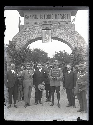 Alexandru Averescu la Câmpul Istoric Mărășești