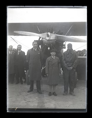 Marele Voievod de Alba-Iulia Mihai la un eveniment aeronautic