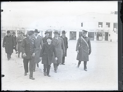 Mare Voievod Mihai alături de col. Pălăngeanu