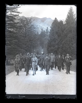 Regele Carol II și generalul francez Henry le Rond