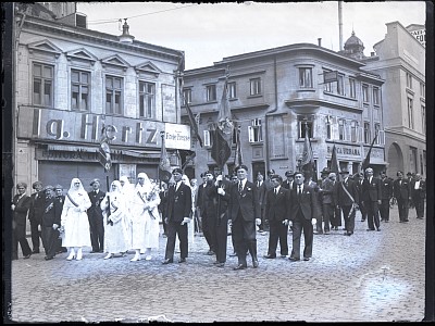 Defilare umanitară pe Calea Victoriei