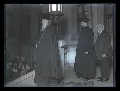 Patriarh Miron Cristea la o cuvântare