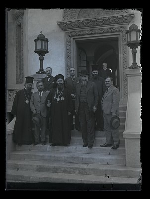 Nicolae Iorga și mitropolitul Albaniei