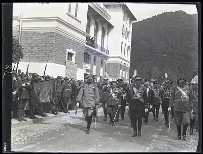 Defilare la Sinaia