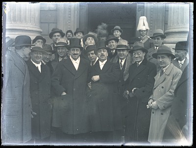 Virgil Madgearu și membrii P.N.Ț