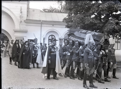 Ceremonia de înmormântare a Reginei Maria a României