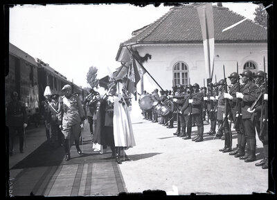 Festivități regale la Turnu Severin în prezența Majestăților Sale, Regele Carol al II-lea și Mare Voievod Mihai